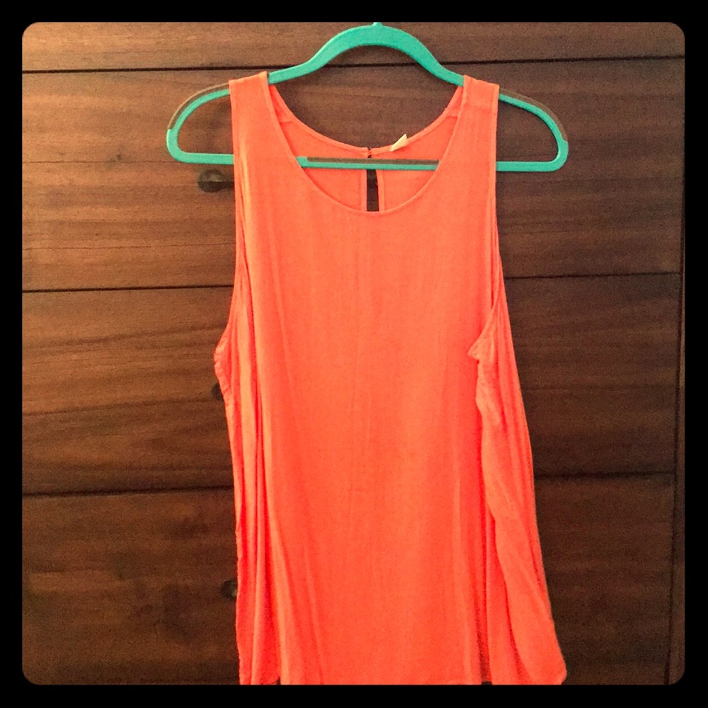Orange Tank Top From Old Navy